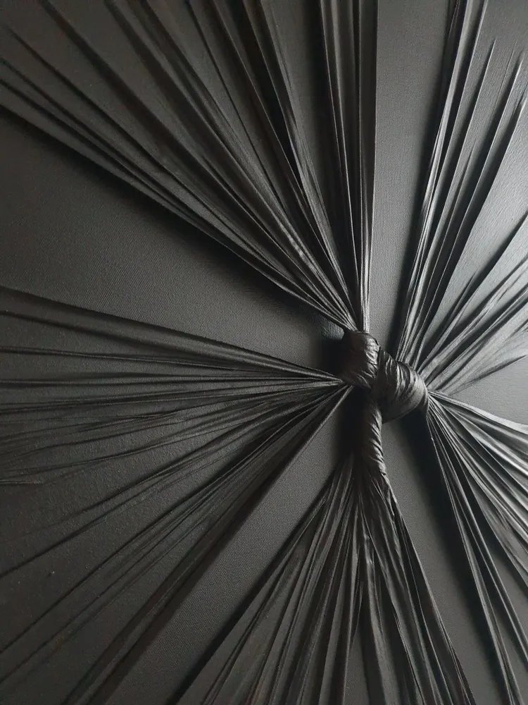 Other wall decoration - Dark Nebula: Handmade Textured Relief Painting - SARMAL DESIGN