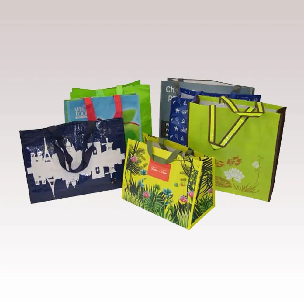 Sacs et cabas - Sac Réutilisable Non Tissé Laminé - LE SAC PUB SUR MESURE BY AIRIPLAST