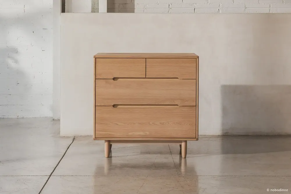 Lits - Commode en chêne Pure - NOBODINOZ