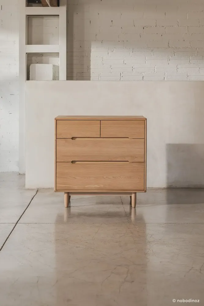 Lits - Commode en chêne Pure - NOBODINOZ