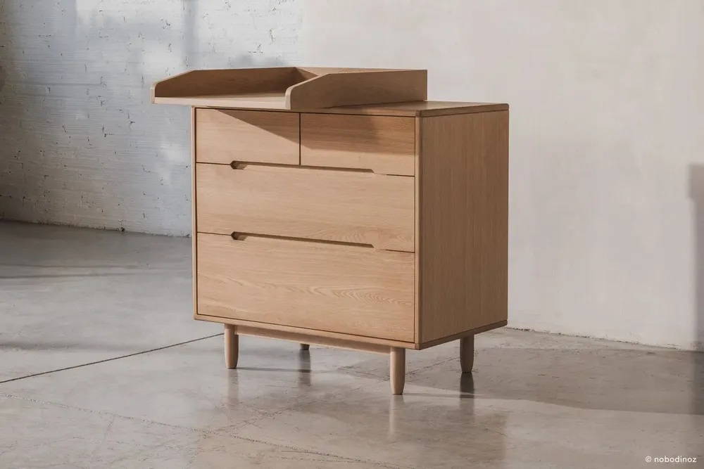 Lits - Commode en chêne Pure - NOBODINOZ