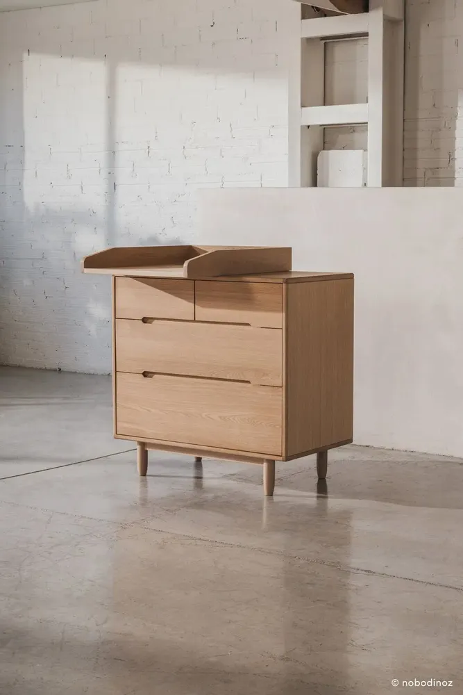 Lits - Commode en chêne Pure - NOBODINOZ