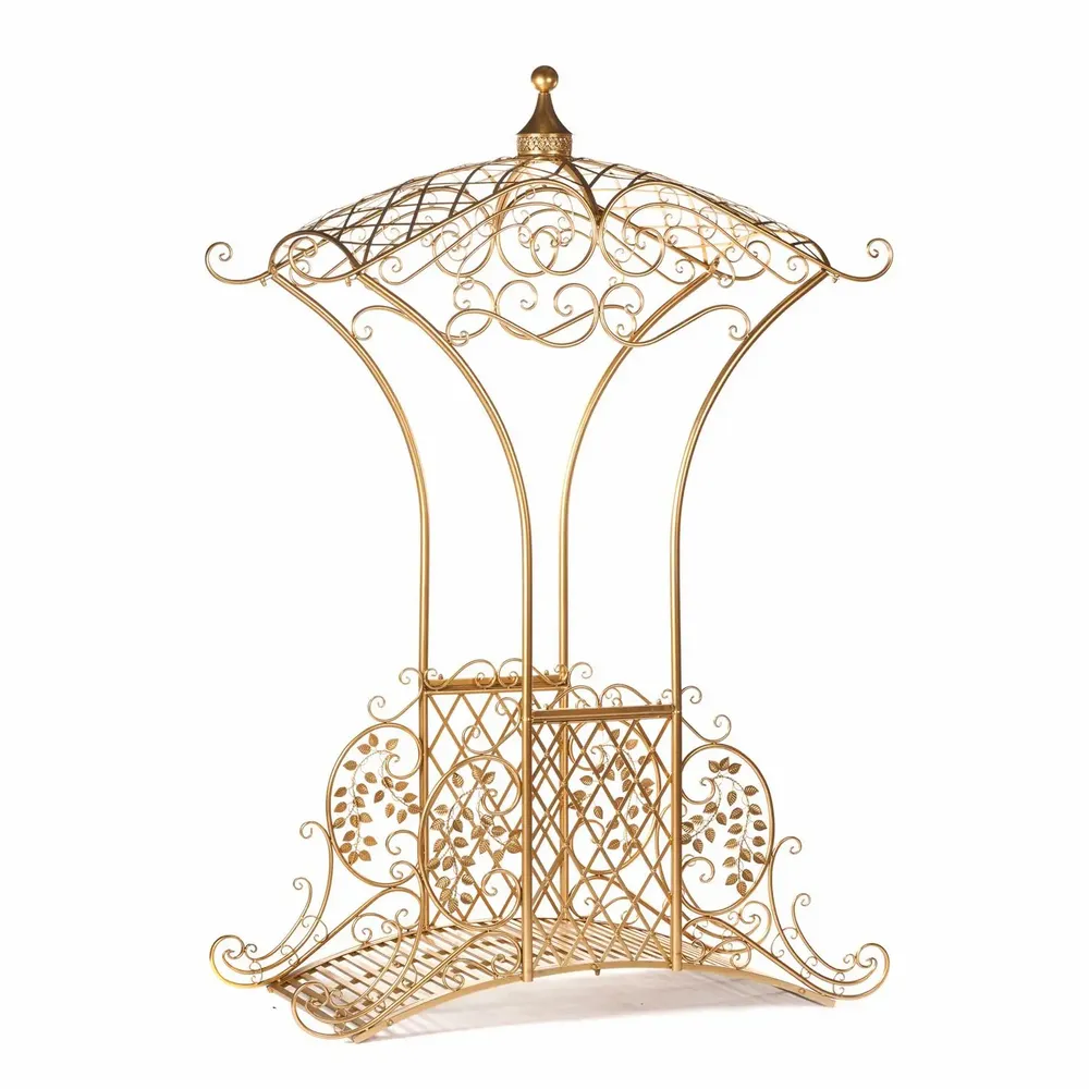 Other Christmas decorations - MET.ORNAMENT.DISPL.FOOTBRIDGE GLD 266CM - GOODWILL M&G