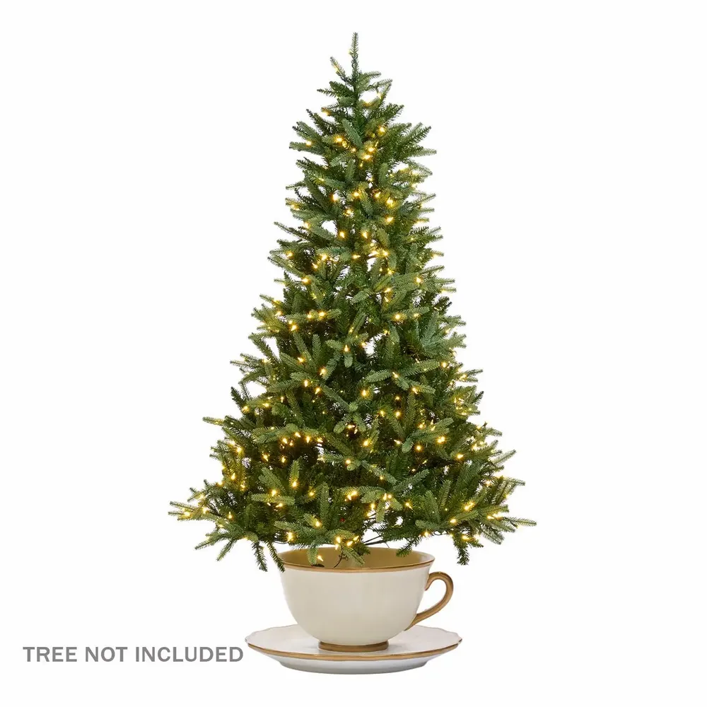 Autres décorations de Noël - TEA CUP TREE STAND TT CRM 70CM max30kg/180cm tree - GOODWILL M&G