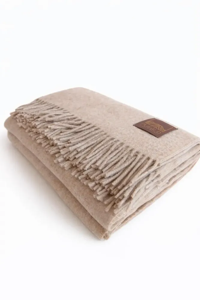 Plaids - Plaid en mélange d'alpaga écologique - PUEBLO