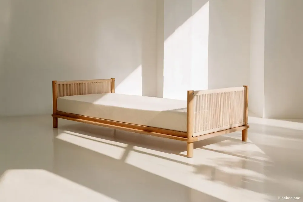 Lits - Lit individuel en chêne massif Latitude - NOBODINOZ