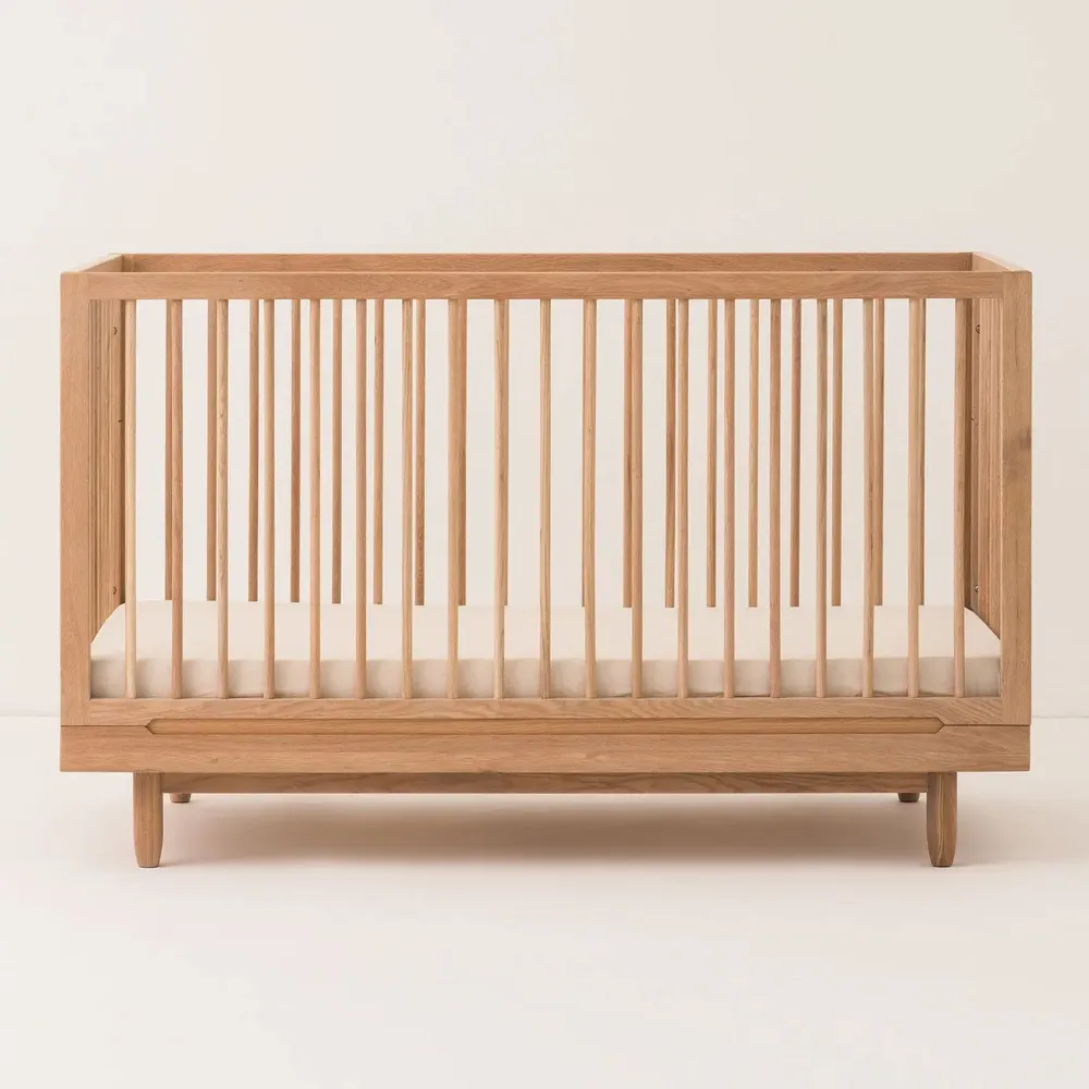 Lits - Lit bébé évolutif en chêne massif Pure - NOBODINOZ