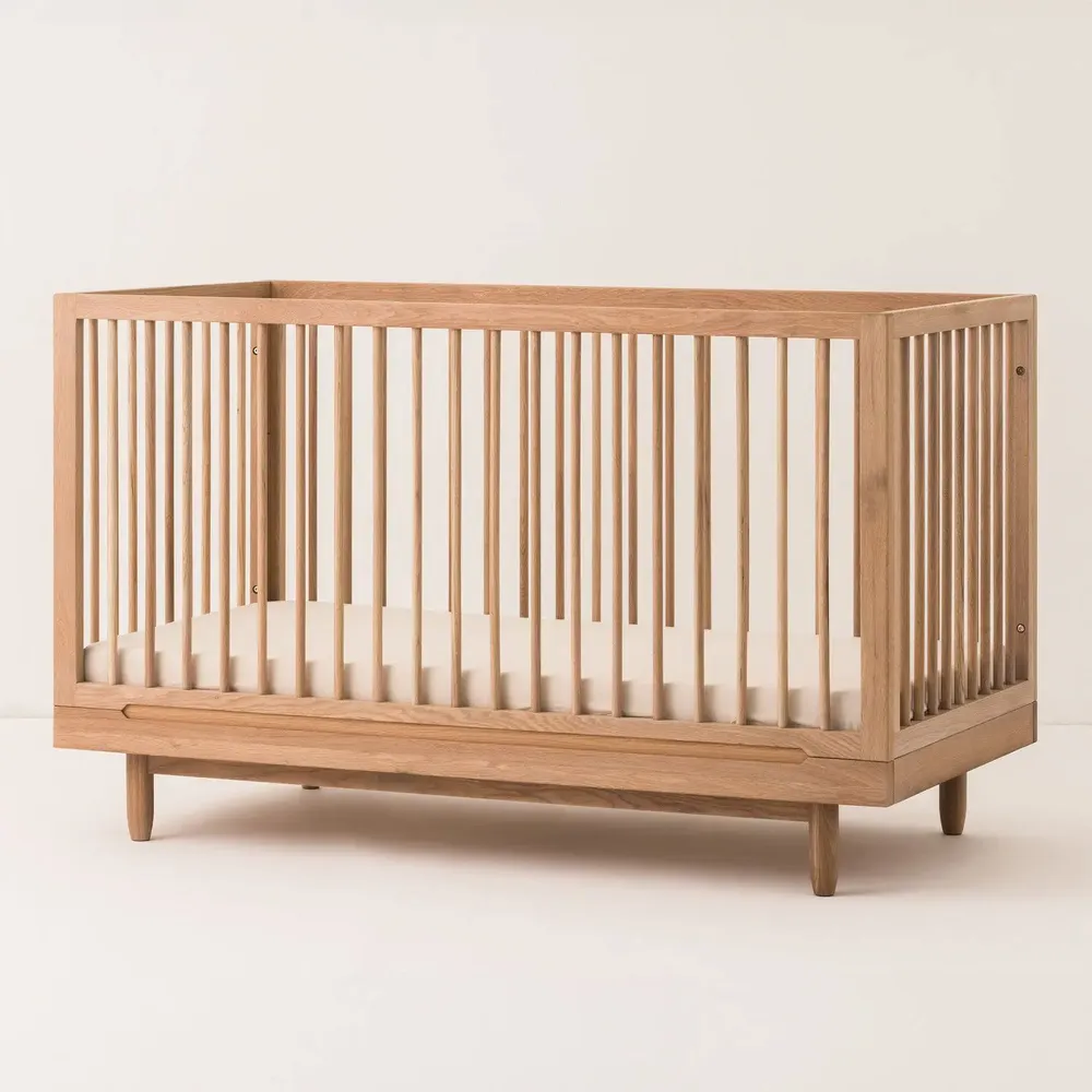 Lits - Lit bébé évolutif en chêne massif Pure - NOBODINOZ