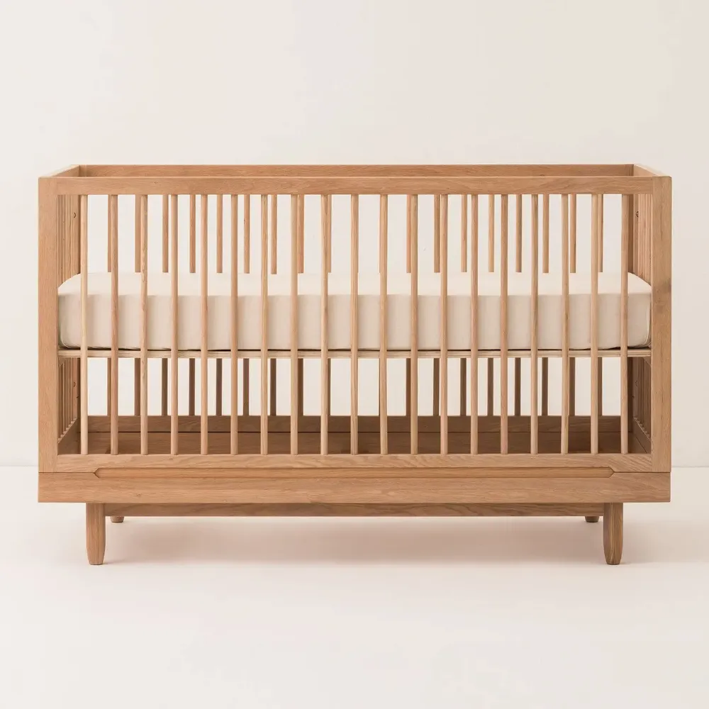 Lits - Lit bébé évolutif en chêne massif Pure - NOBODINOZ