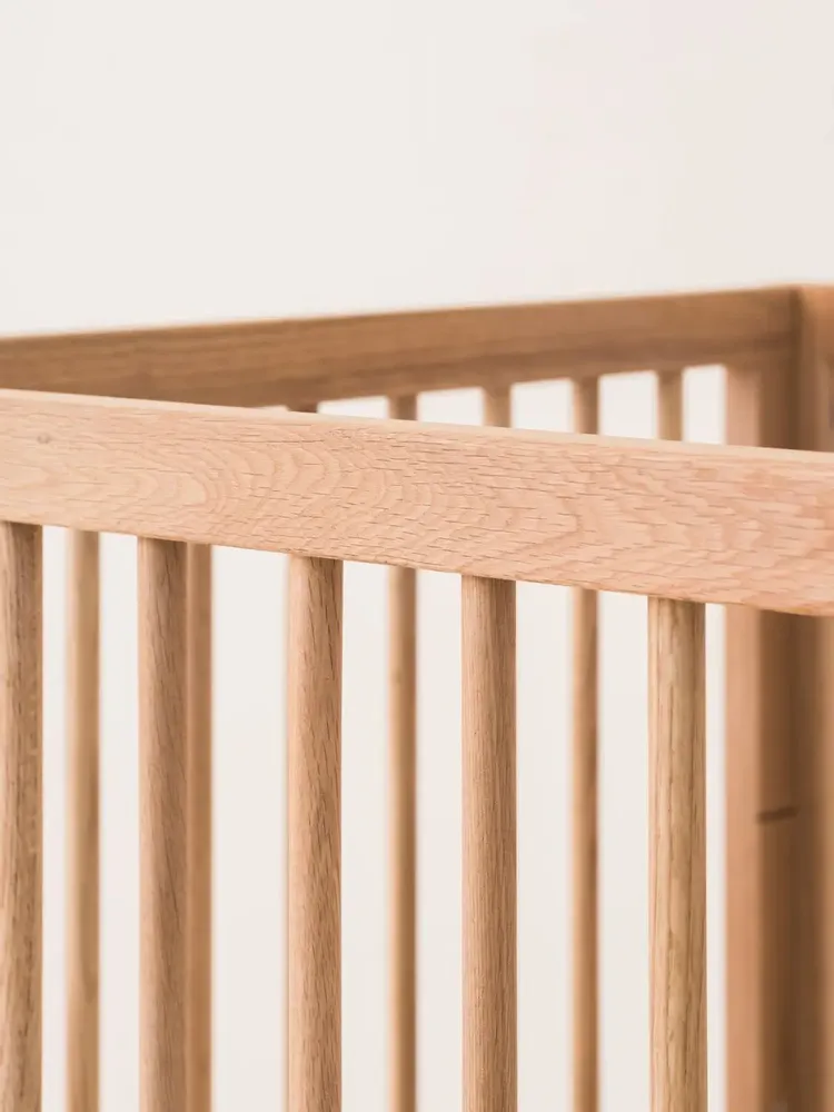 Lits - Lit bébé évolutif en chêne massif Pure - NOBODINOZ