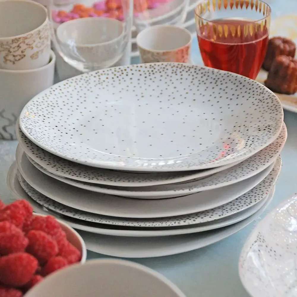 Formal plates - Confettis Plate - TSÉ & TSÉ
