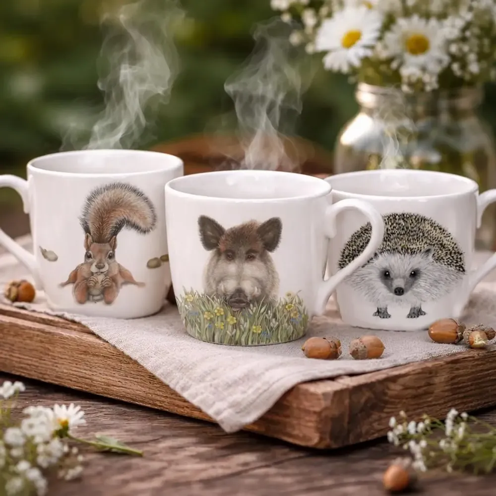 Tasses et mugs - Mug en porcelaine fine - CHARLOTTE NICOLIN