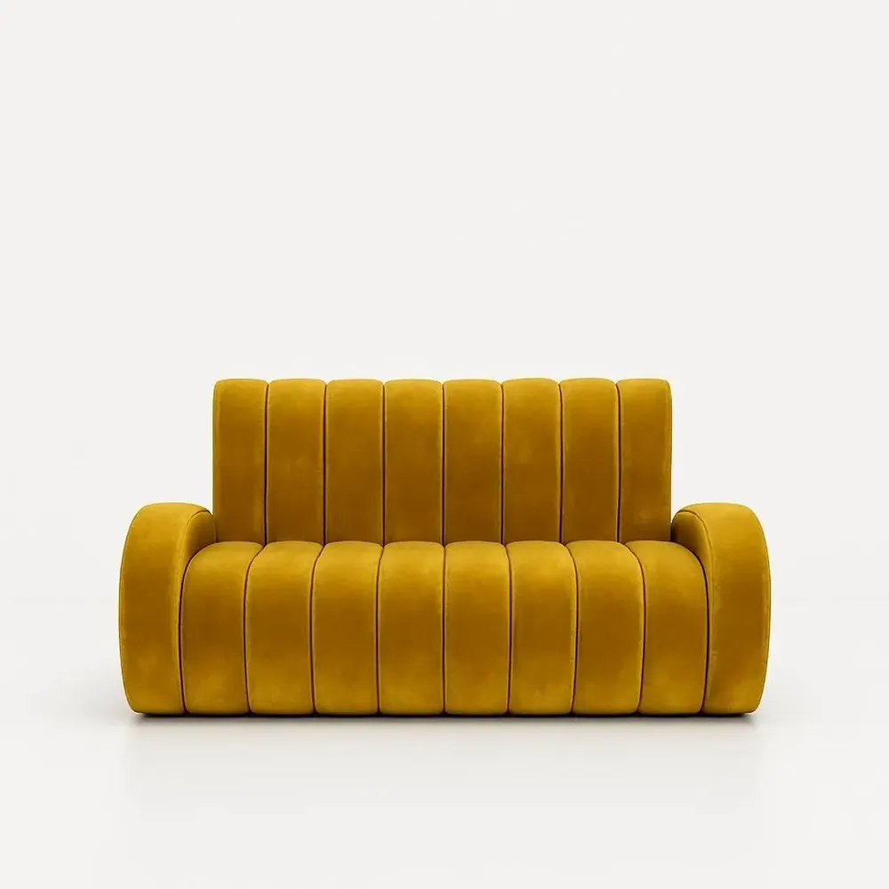 Canapés - Velvet Sofa - SAND & BIRCH STUDIO