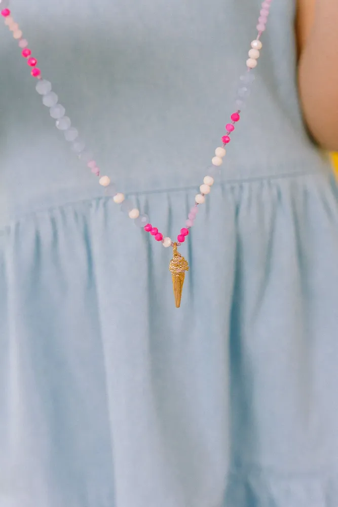 Jewelry - Ice Cream Beaded Necklace - CÂPÂ JEWELRY