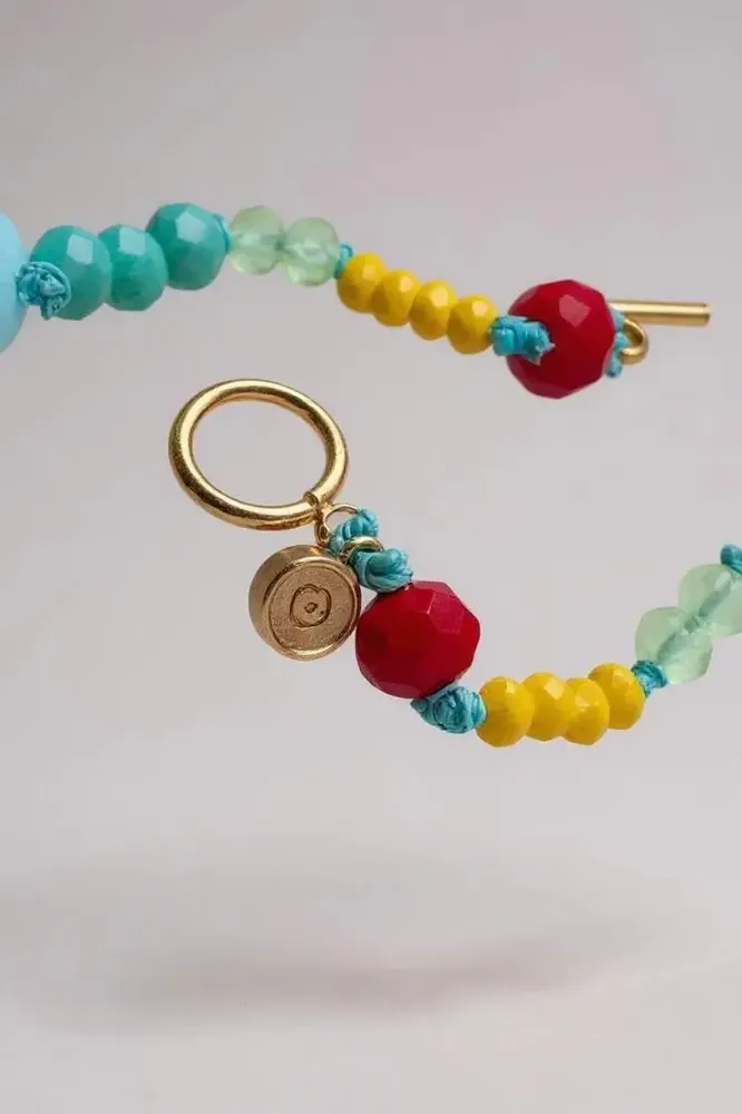 Jewelry - Rainbow Beaded Necklace - CÂPÂ JEWELRY