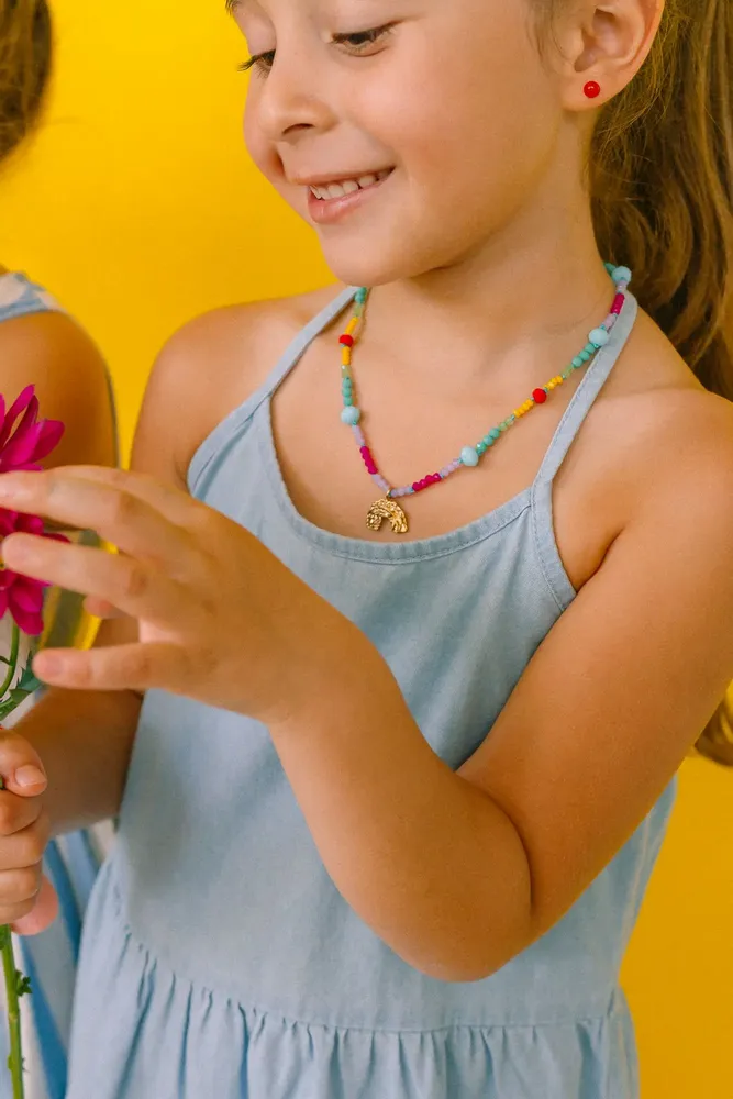 Jewelry - Rainbow Beaded Necklace - CÂPÂ JEWELRY