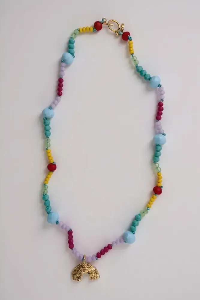 Jewelry - Rainbow Beaded Necklace - CÂPÂ JEWELRY