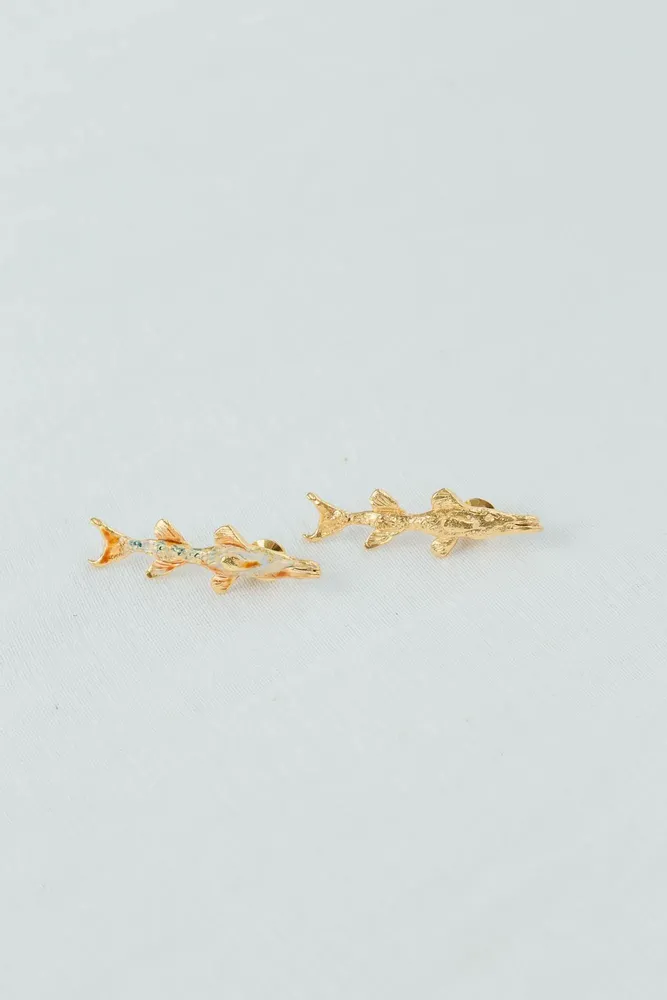 Jewelry - Barracuda Brooch - CÂPÂ JEWELRY