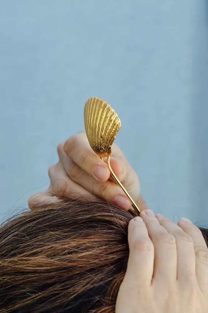 Hair accessories - Shell Hairpin - CÂPÂ JEWELRY