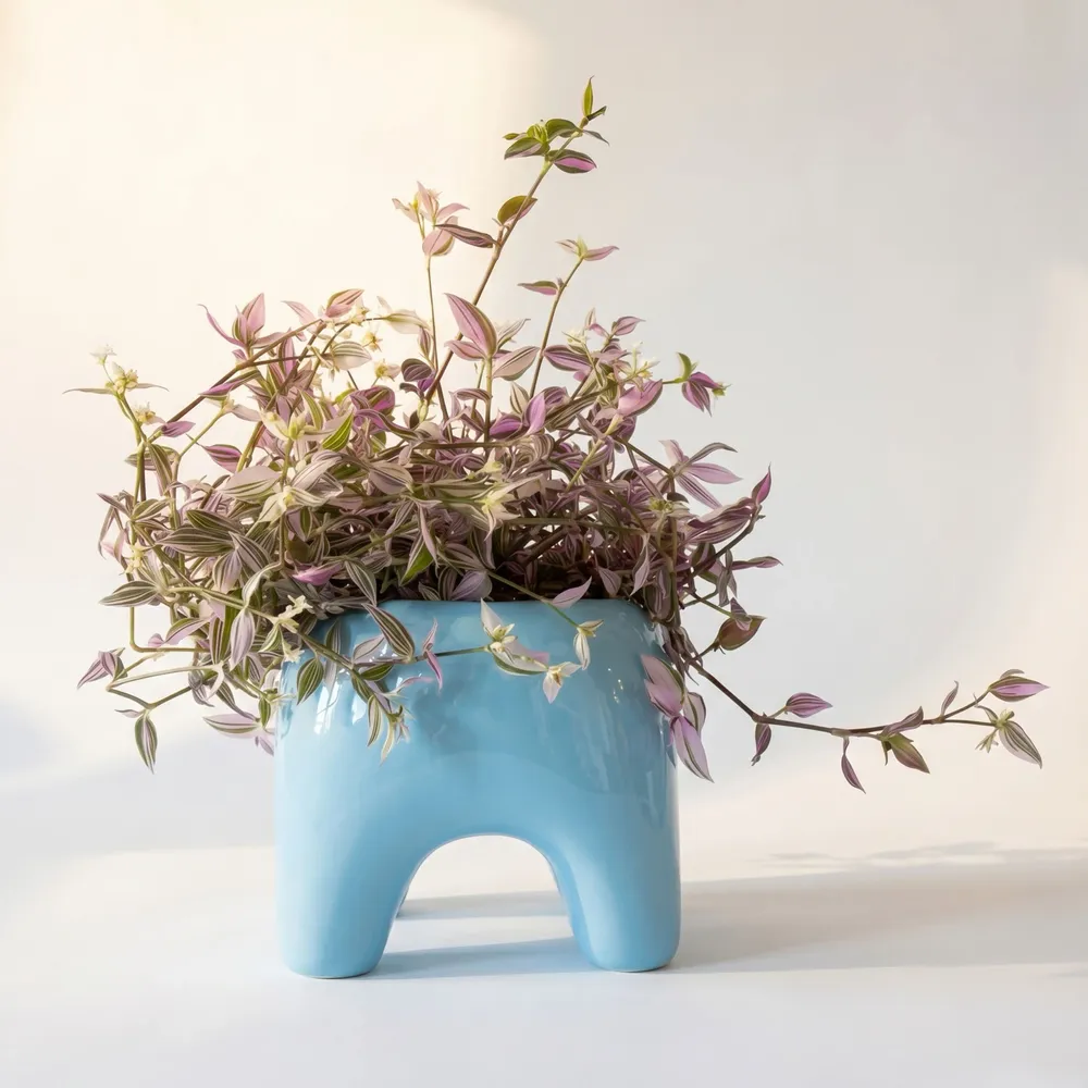 Pots de fleurs - Cache-pot BUDDY – Bleu Ciel - BIBAH