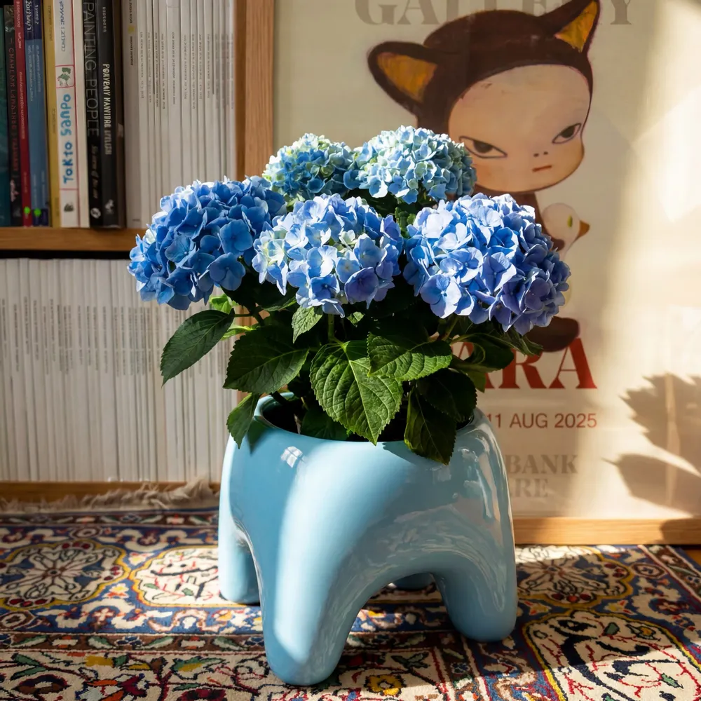 Pots de fleurs - Cache-pot BUDDY – Bleu Ciel - BIBAH
