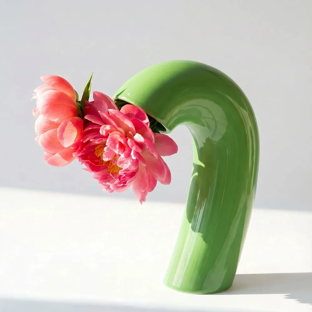 Vases - VITA Vase - Viridescent Green - BIBAH