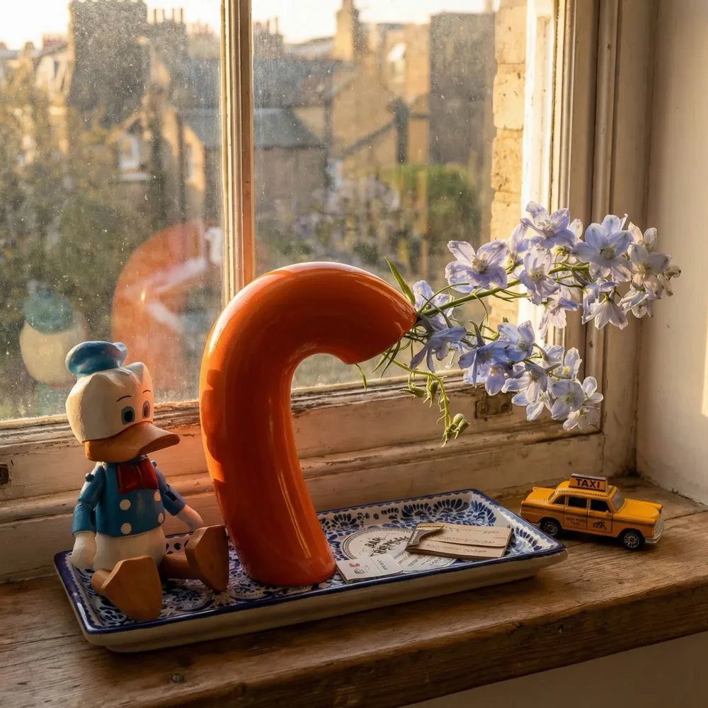 Vases - Vase VITA – Orange Micha - BIBAH