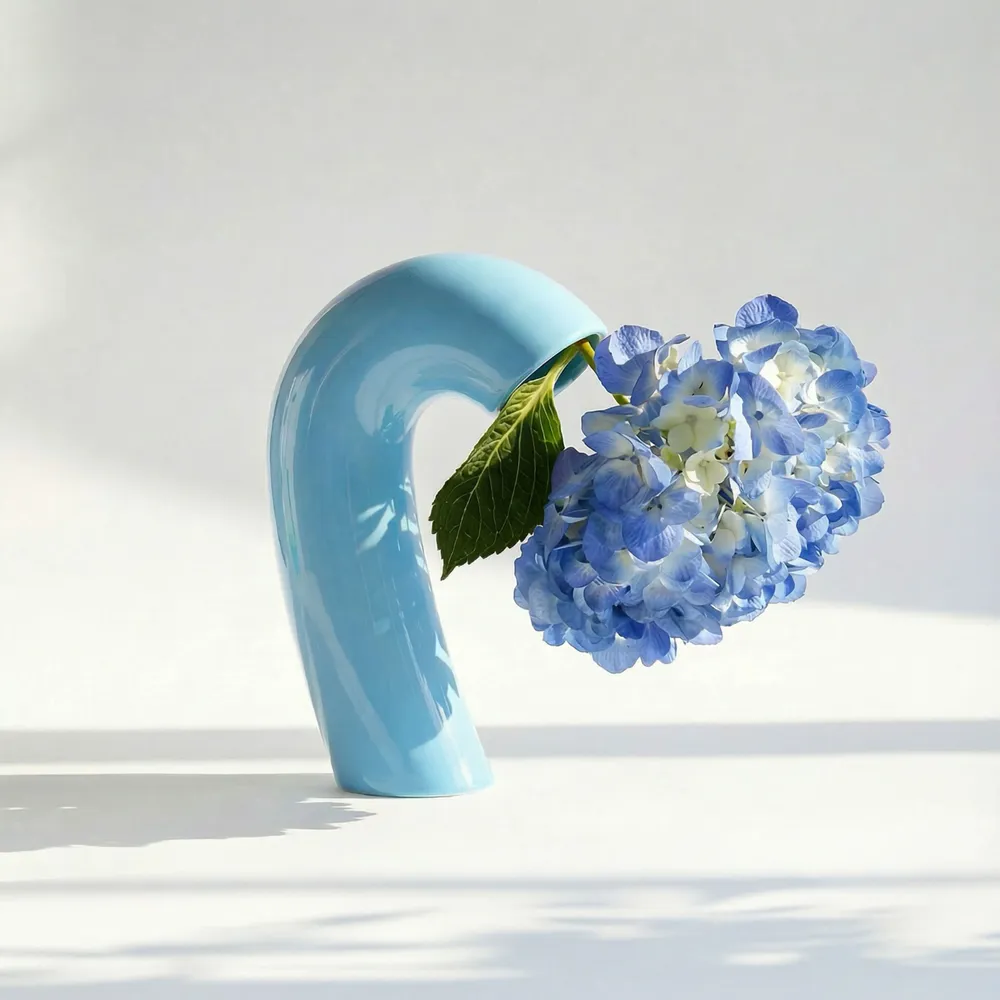 Vases - Vase VITA – Bleu Ciel - BIBAH