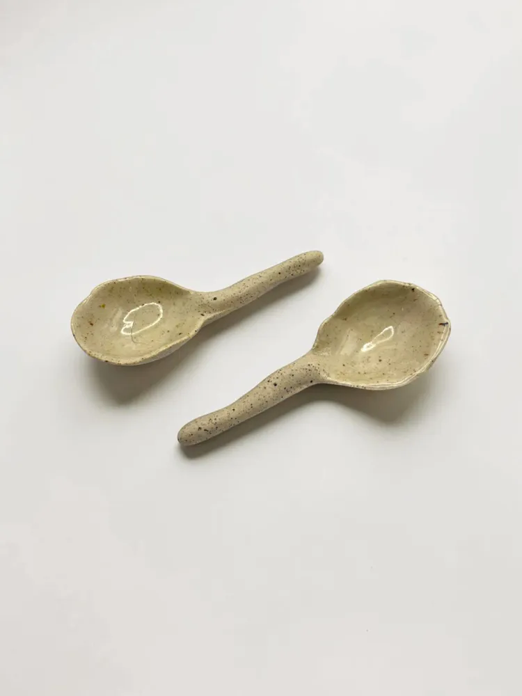 Flatware - Ceramic Spoon - CÂPÂ JEWELRY