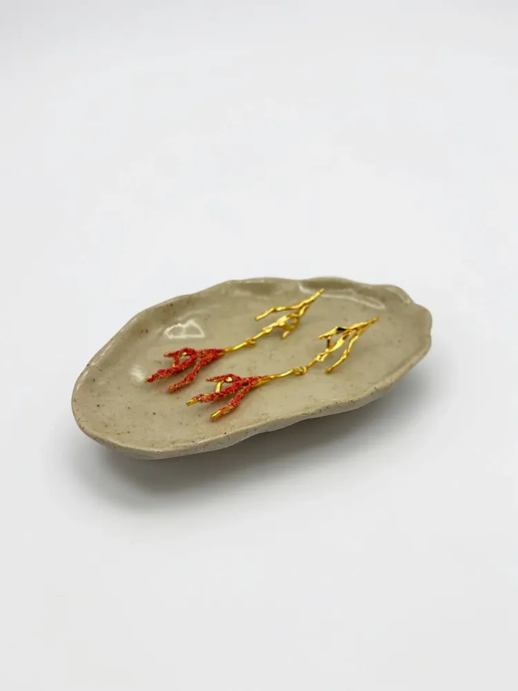 Ceramic - Large Ceramic Jewelry Dish - CÂPÂ JEWELRY