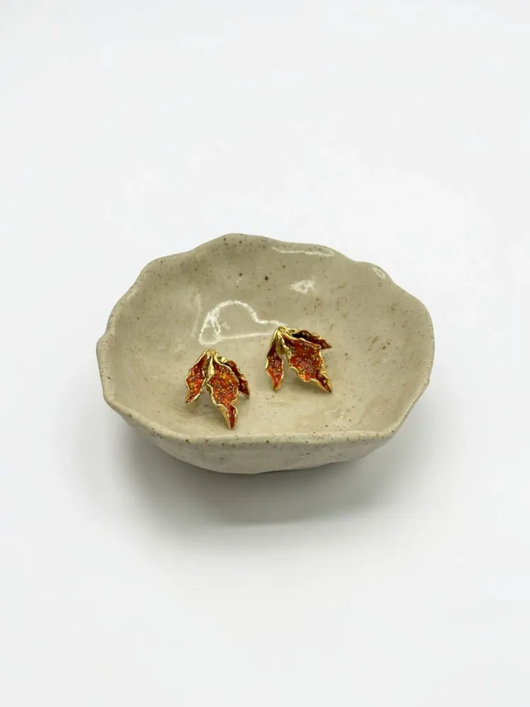 Ceramic - Small Ceramic Jewelry Dish - CÂPÂ JEWELRY