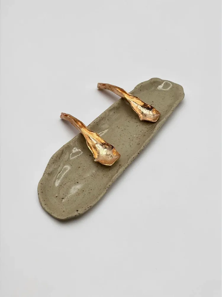 Ceramic - Long Ceramic Jewelry Dish - CÂPÂ JEWELRY