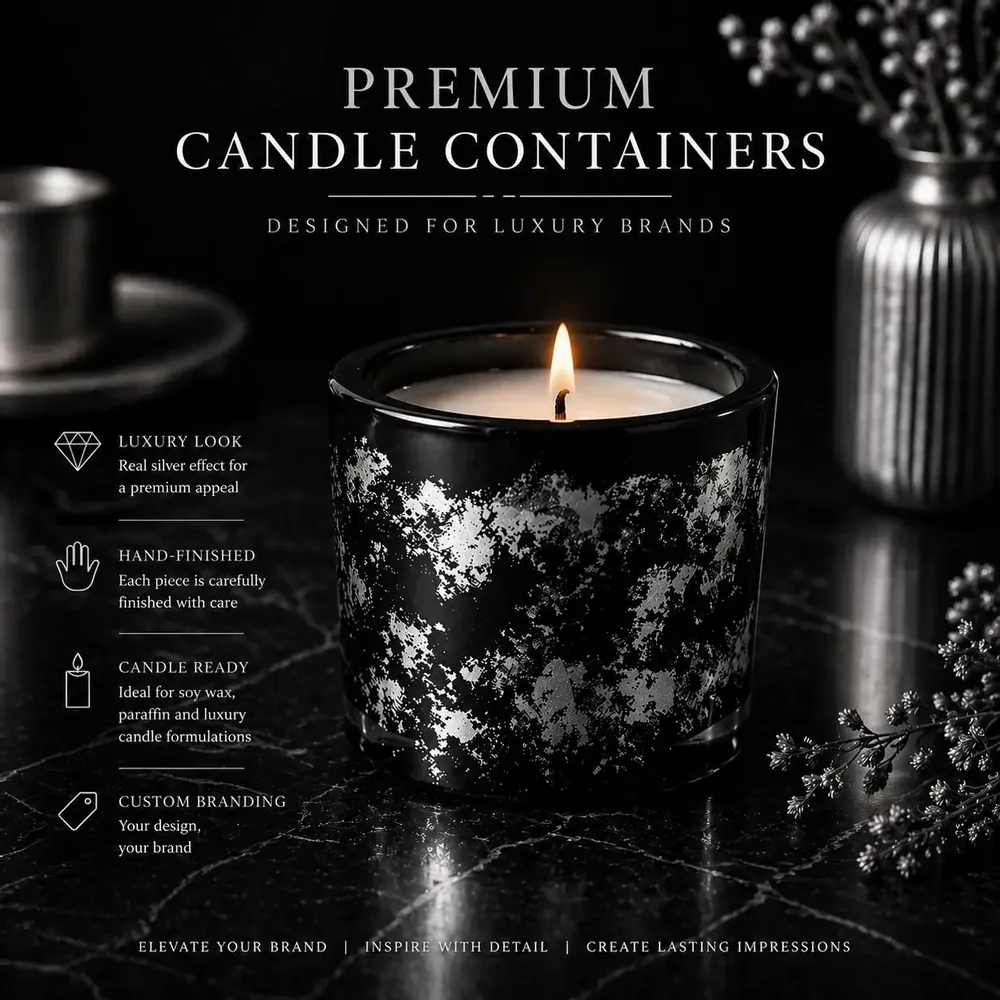 Bougies - COLLECTION MÉTALLIQUE - GLASS4CANDLES
