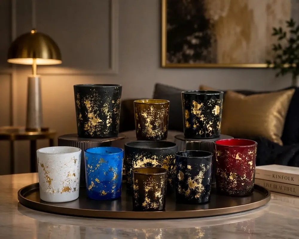Bougies - COLLECTION MÉTALLIQUE - GLASS4CANDLES