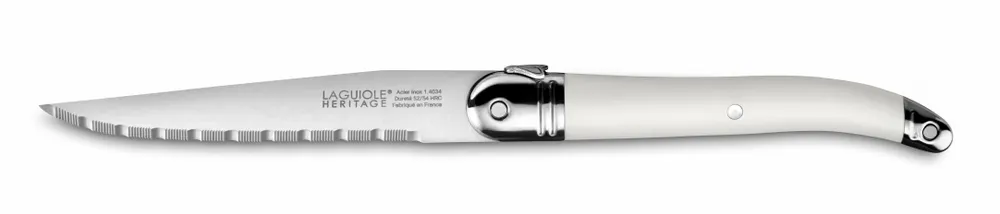 Knives - SET OF 6 LAGUIOLE ACCESS KNIVES MADE IN FRANCE ABS HANDLE - TARRERIAS - BONJEAN