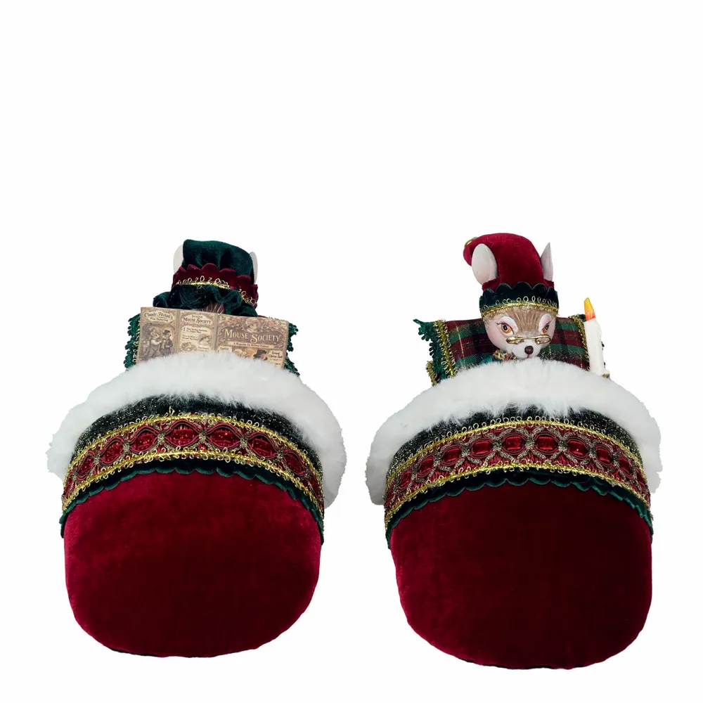 Other Christmas decorations - Mr and Mrs Fromage Assortment of 2 - GOODWILL M&G