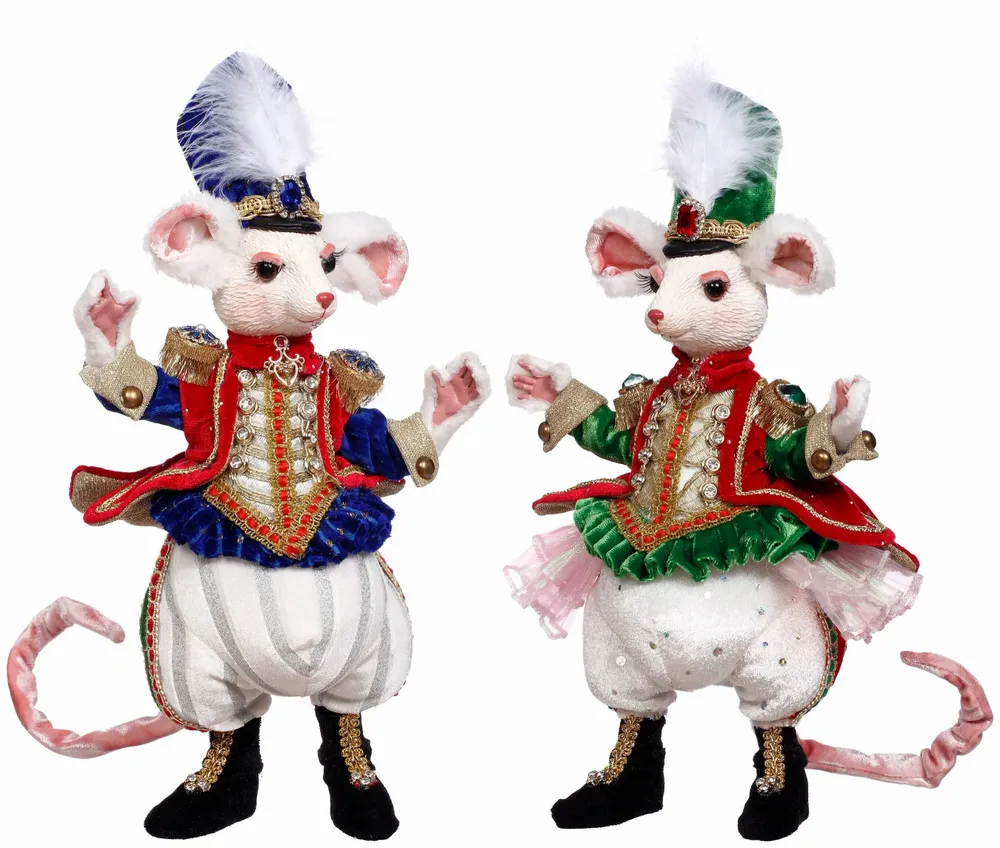 Other Christmas decorations - NUTCRACKER MOUSE ASS/2 - GOODWILL M&G