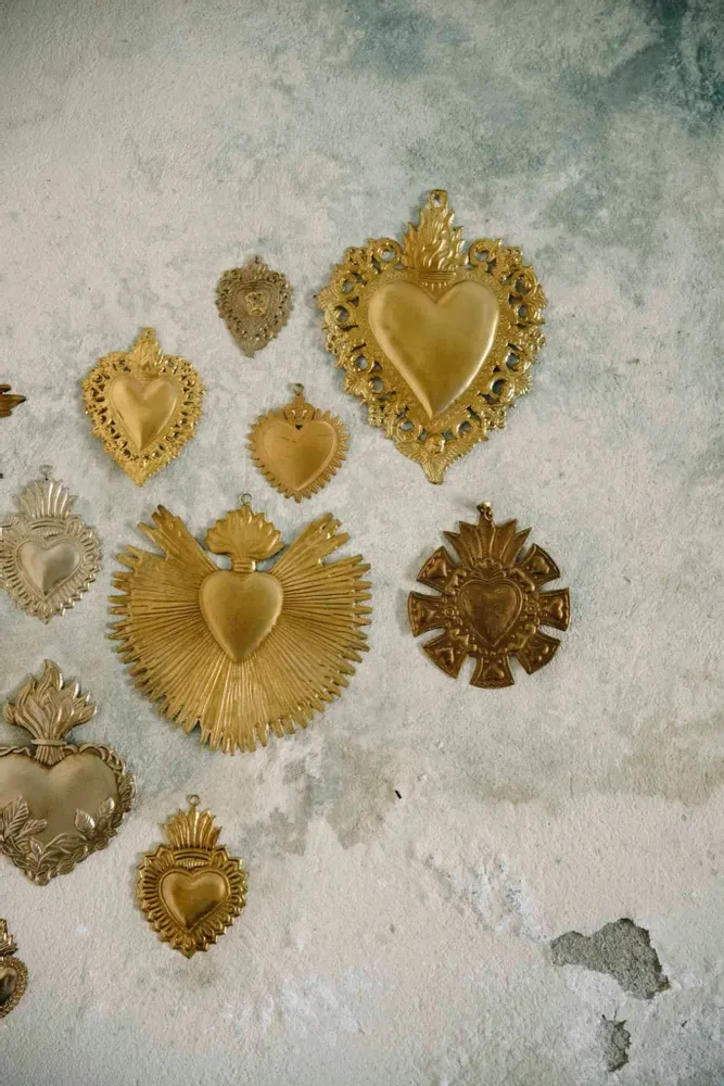 Other wall decoration - Ex-voto Coeur Rayon - BONCOEURS