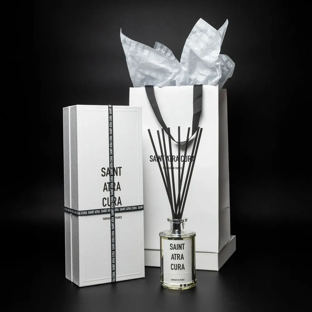 Gifts - Small Diffuser - Pink Pepper Leather - SAINT ATRA CURA