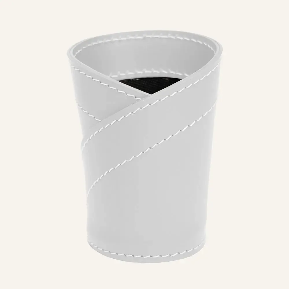 Range-tout - Porte-stylo rond en cuir - LIMAC DESIGN