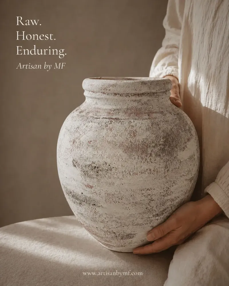 Vases - Vase rustique en terre cuite - N° 54 - ARTISAN BY MF