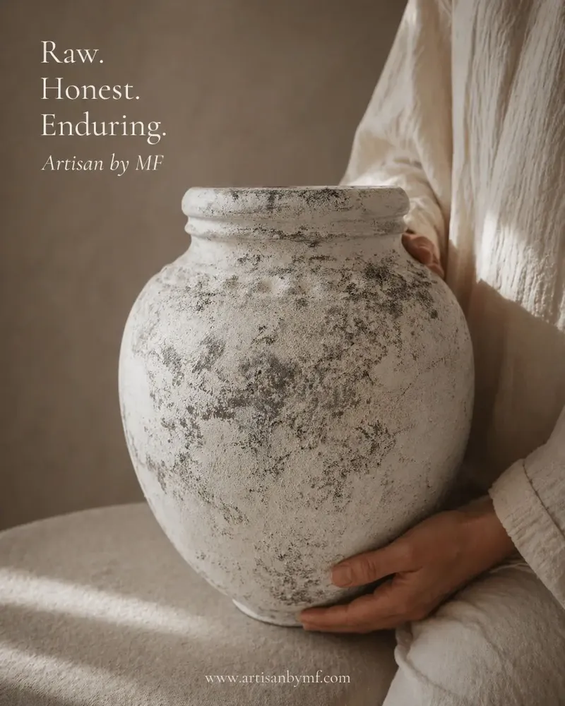 Vases - Vase rustique en terre cuite - N° 54 - ARTISAN BY MF