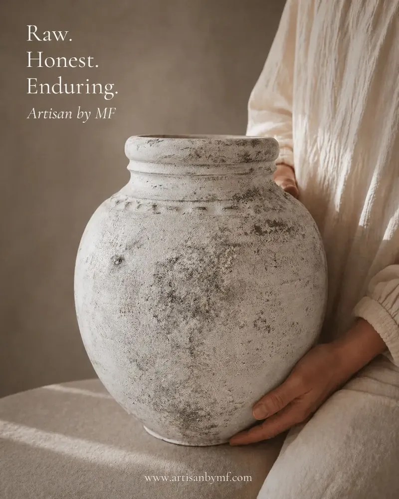 Vases - Vase rustique en terre cuite - N° 54 - ARTISAN BY MF
