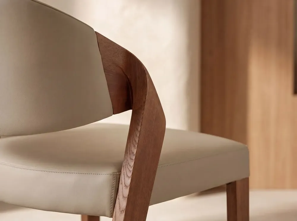 Stools - Stool in mink leatherette - ANGEL CERDÁ