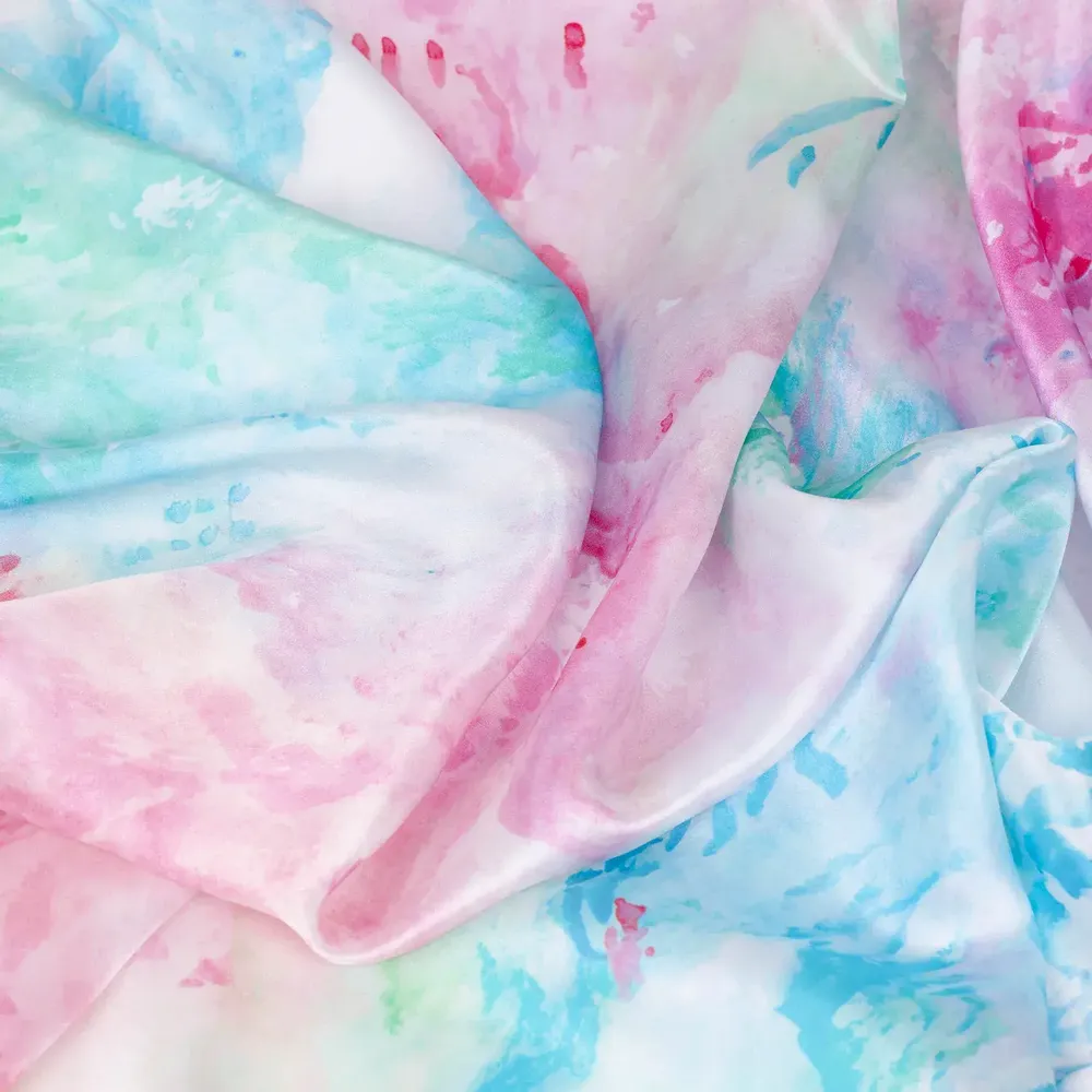 Foulards et écharpes - See through the sky Foulard en soie | 90x90 cm - ELCIELA