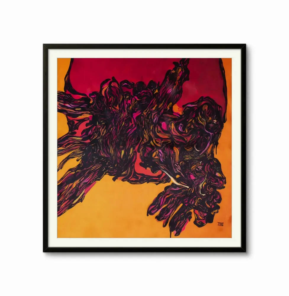 Pièces uniques - Sunrise Art Mural | 100x100 cm - ELCIELA