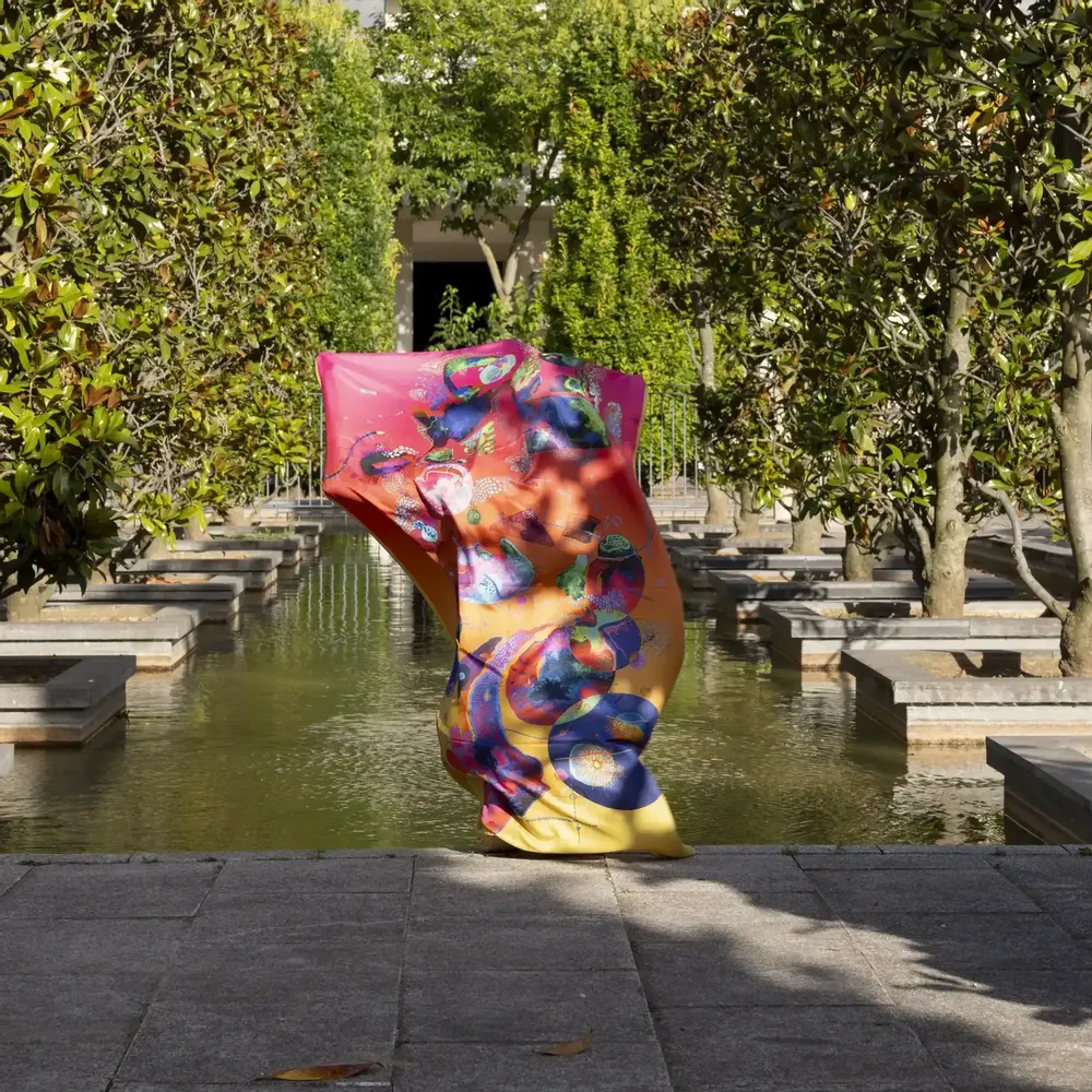 Pièces uniques - Summer Aqua Dreams Art Mural | 90x140 cm - ELCIELA