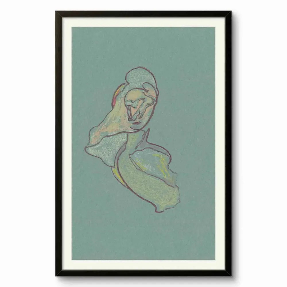 Pièces uniques - La sparizione Art Mural | 90x140 cm - ELCIELA