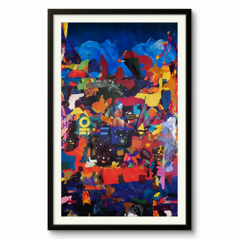 Pièces uniques - Cirque du Ciel Art Mural | 90x140 cm - ELCIELA