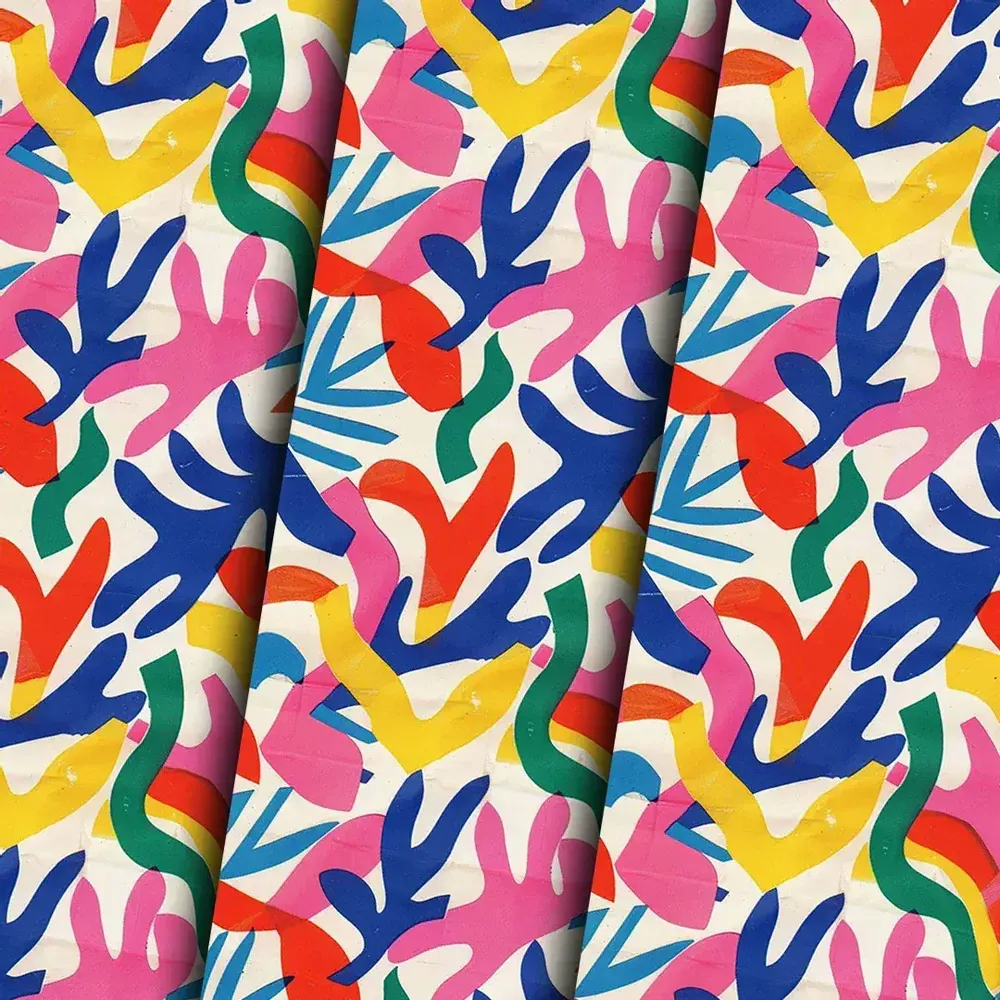 Accessoires cheveux - Boomed Flowers Silk Twilly - ELCIELA